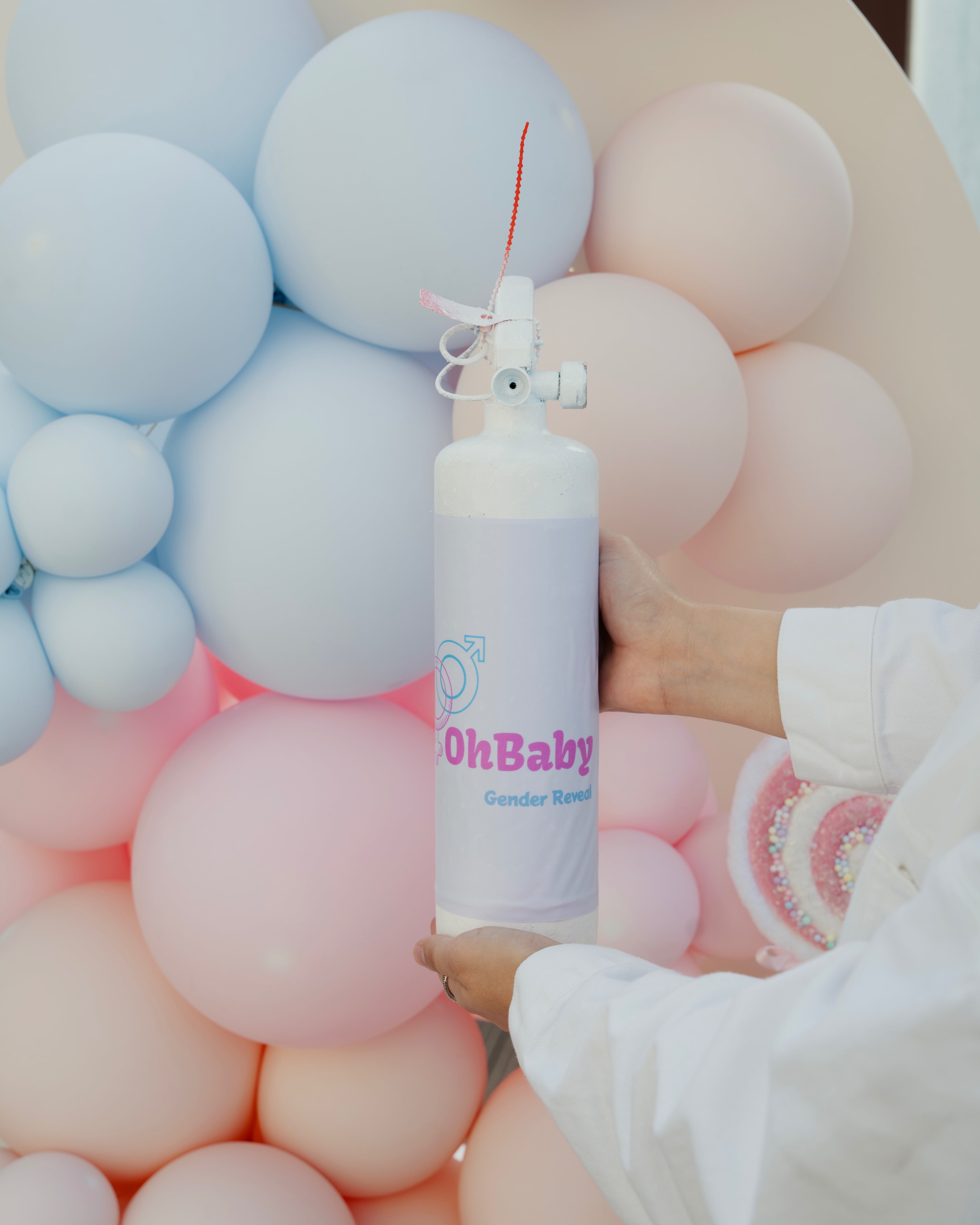 Large size Extinguisher طفاية كشف جنس الجنين الحجم الكبير 🧯💙💕