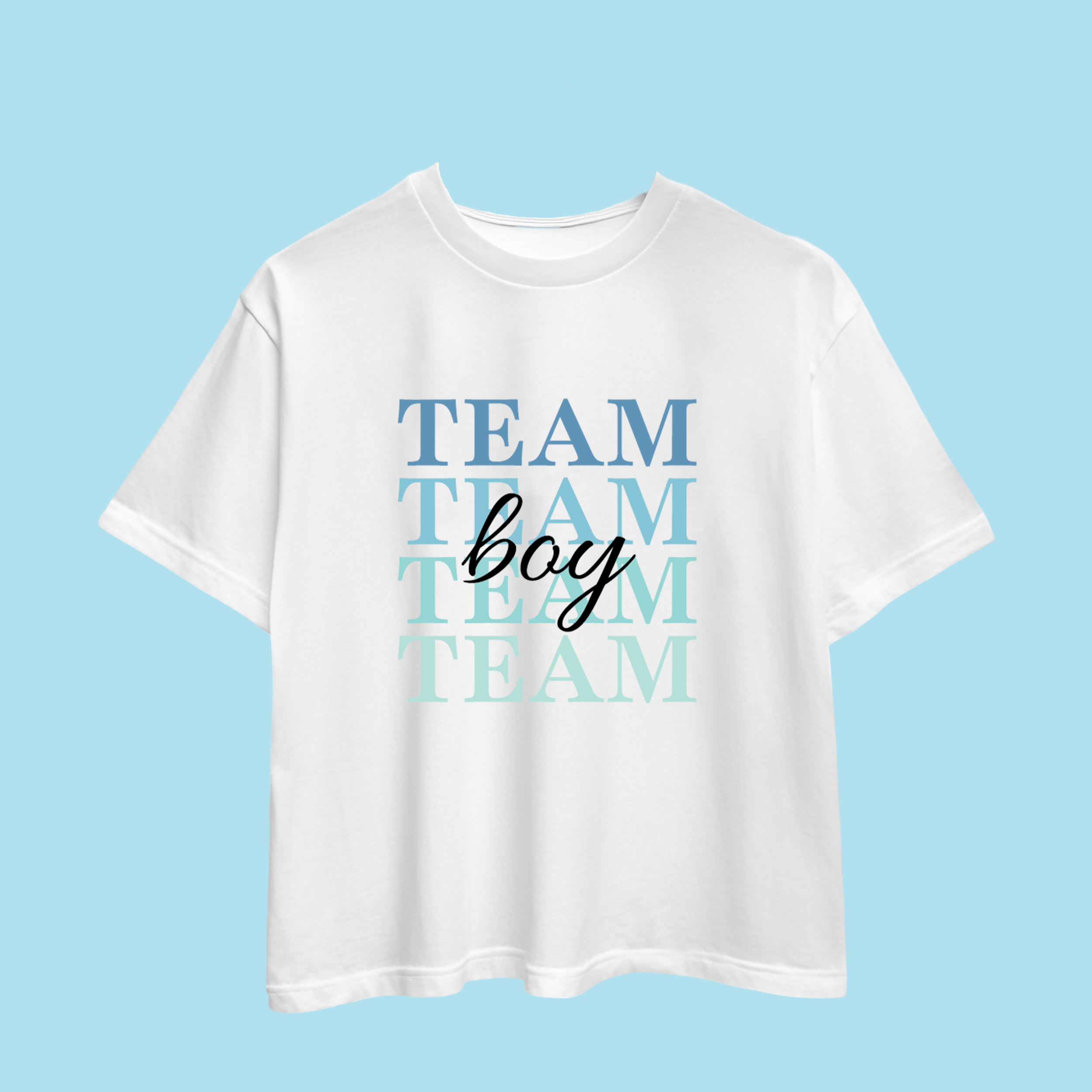 Team Girl or Boy T-Shirts [Half Sleeve]