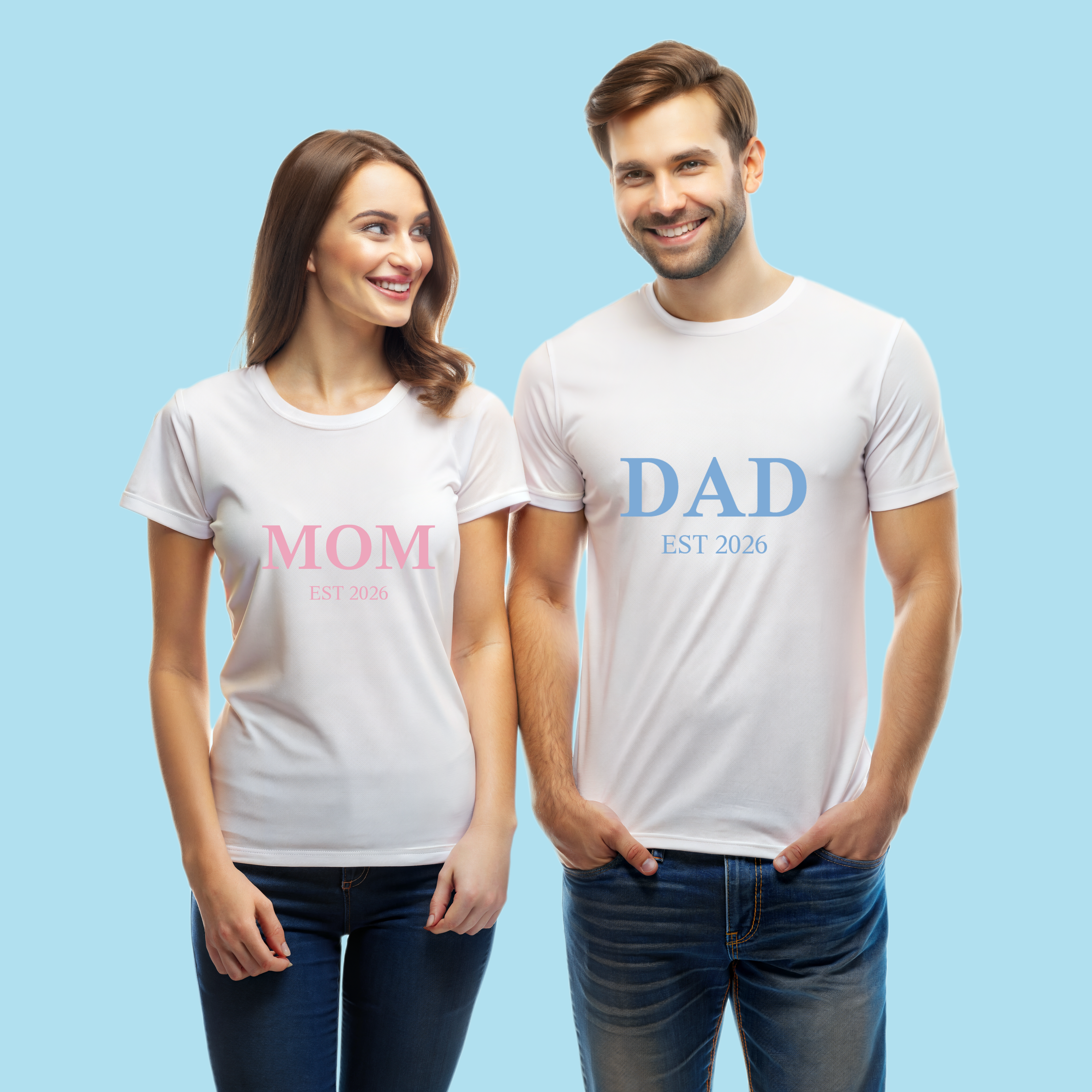 Dad Est 2026 [Half Sleeve T-shirt]